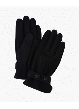 PROFUOMO GLOVE GOAT NUBUCK BLACK PPUG30004A